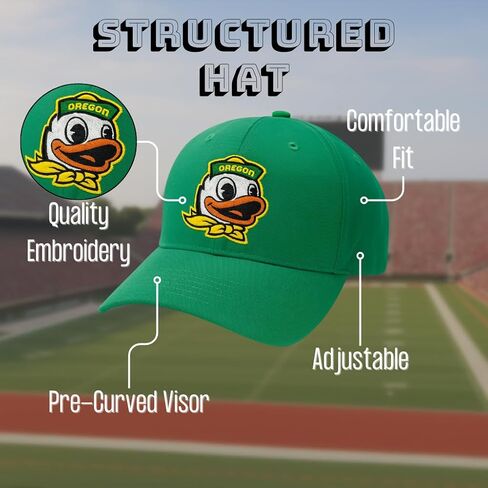 Oregon University Team Hat Classic Embroidered Adjustable MVP Cap Multicolor in Saudi Arabia