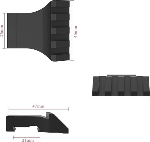 TPO 45 Degree Offset Mount Low Profile Picatinny Offset Mount for Flashlight Laser Sights Optics in Kuwait