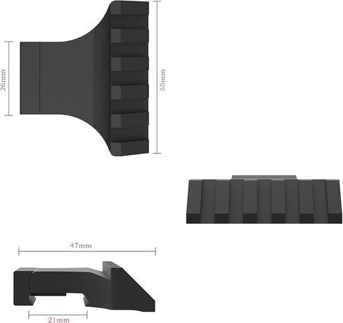 TPO 45 Degree Offset Mount Low Profile Picatinny Offset Mount for Flashlight Laser Sights Optics in Kuwait