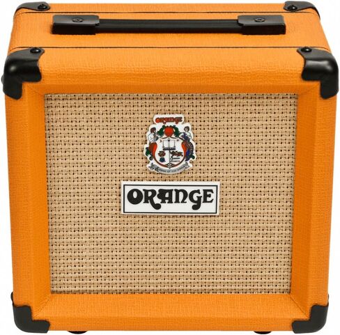 Orange PPC108 1x8-Inch Closed-Back Speaker Cabinet Bundle with Instrument Cable and Austin Bazaar Polishing Cloth in Saudi Arabia