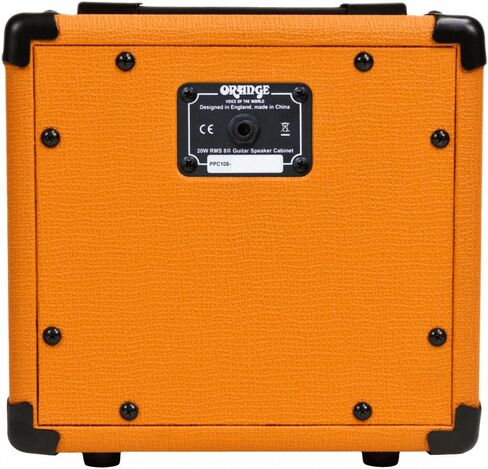 Orange PPC108 1x8-Inch Closed-Back Speaker Cabinet Bundle with Instrument Cable and Austin Bazaar Polishing Cloth in Saudi Arabia