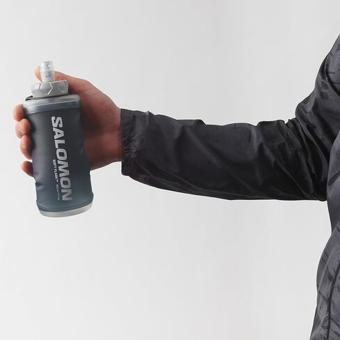 Salomon Active Handheld Running Water Bottle, Collapsible Soft Flask with Twist Cap, BPA-Free – Minimalist Hydration for Training & Daily Runs in Saudi Arabia