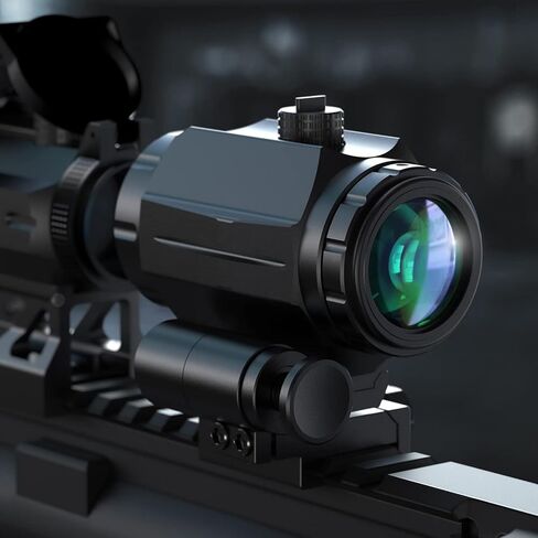 Feyachi RS-23 Red Dot Sight with M40 3X Magnifier Combo Kit, 1x22mm Red Dot Sight & Magnifier Built-in Flip Mount Combo, Absolute Co-Witness in Saudi Arabia