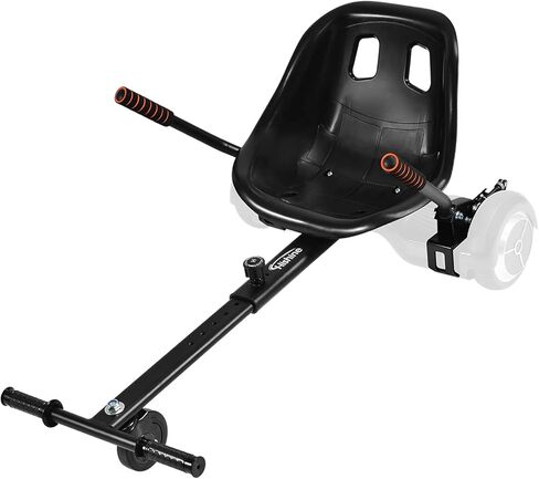 مرفق مقعد Hishine Hoverboard للوحة التحويم مقاس 6.5 بوصة - 10 بوصة، تصميم ترقية سيارات الألعاب لا حاجة لأشرطة الفيلكرو، ملحق مجموعة تحويل Go Kart لسكوتر التوازن الذاتي يتحول إلى عربة الذهاب in Kuwait