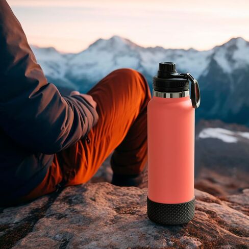 Silicone Water Bottle Protector, Bottle Boot compatible with Hydro Flask 2.0 Wide Mouth 64 oz Water Bottle, Iron Flask Wide Mouth, YETI Rambler 64 oz Bottle and Others in Kuwait