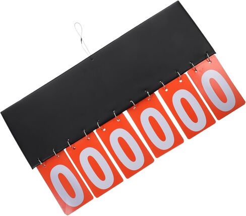 Portable Scoreboard for Basketball Baseball Volleyball Flip Scorekeeper Sturdy Cloth and Metal Construction in Saudi Arabia