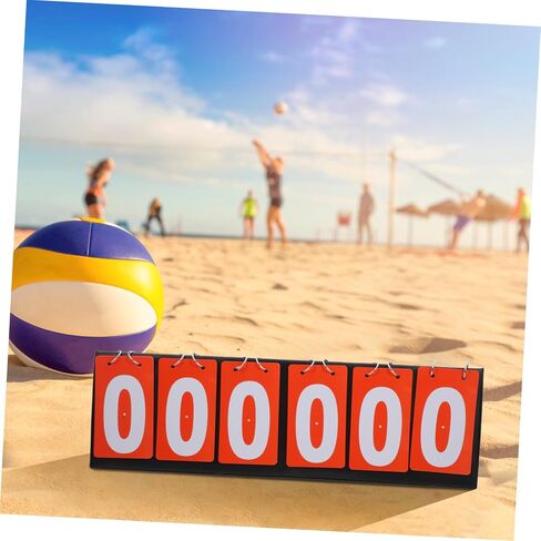 Portable Scoreboard for Basketball Baseball Volleyball Flip Scorekeeper Sturdy Cloth and Metal Construction in Saudi Arabia