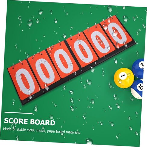 Portable Scoreboard for Basketball Baseball Volleyball Flip Scorekeeper Sturdy Cloth and Metal Construction in Saudi Arabia