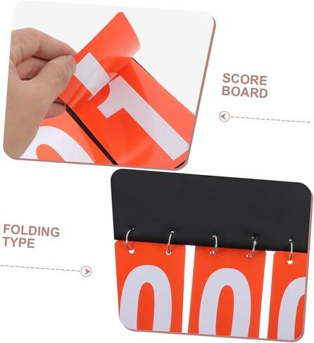 Portable Scoreboard for Basketball Baseball Volleyball Flip Scorekeeper Sturdy Cloth and Metal Construction in Saudi Arabia