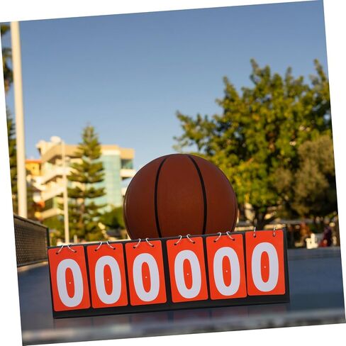 Portable Scoreboard for Basketball Baseball Volleyball Flip Scorekeeper Sturdy Cloth and Metal Construction in Saudi Arabia
