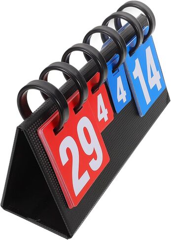 Basketball and Pong Scoreboard Flipper Portable Scorekeeper for Outdoor Sports for Competitions Including Table Tennis and Kickball in Saudi Arabia
