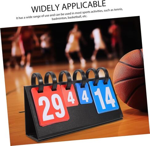 Basketball and Pong Scoreboard Flipper Portable Scorekeeper for Outdoor Sports for Competitions Including Table Tennis and Kickball in Saudi Arabia