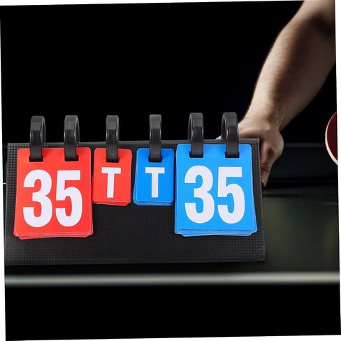 Basketball and Pong Scoreboard Flipper Portable Scorekeeper for Outdoor Sports for Competitions Including Table Tennis and Kickball in Saudi Arabia