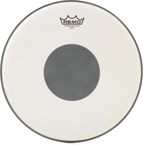 Remo Emperor Clear 3-piece Tom Pack - 10/12/16 inch + Remo Controlled Sound Coated Drumhead - 14 inch - with Black Dot V in Saudi Arabia