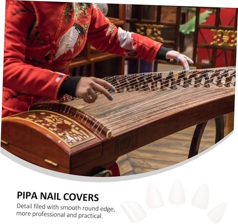 5 قطع من SUPVOX أغطية حماية لأظافر Pipa لأطراف الأصابع لملحقات أدوات سلسلة Guzheng أدوات ممارسة مريحة in Kuwait