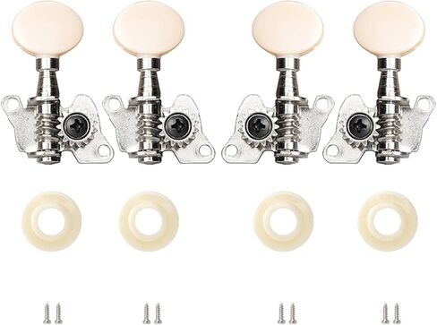 Classical Ukulele Tuning Peg + 2R Tuners Opened Machine Heads Knobs For Ukulele 4 String Guitar Parts Classical Ukulele 2R2L Tuners in Saudi Arabia