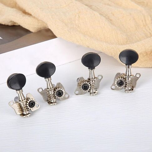 Classical Ukulele Tuning Peg + 2R Tuners Opened Machine Heads Knobs For Ukulele 4 String Guitar Parts Classical Ukulele 2R2L Tuners in Saudi Arabia