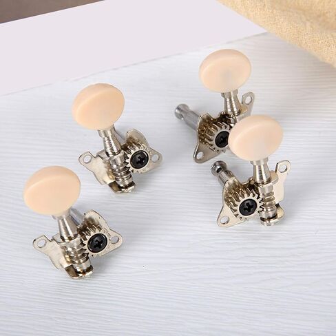 Classical Ukulele Tuning Peg + 2R Tuners Opened Machine Heads Knobs For Ukulele 4 String Guitar Parts Classical Ukulele 2R2L Tuners in Saudi Arabia