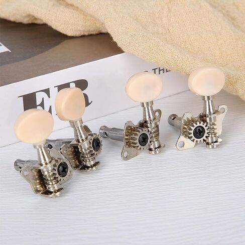 Classical Ukulele Tuning Peg + 2R Tuners Opened Machine Heads Knobs For Ukulele 4 String Guitar Parts Classical Ukulele 2R2L Tuners in Saudi Arabia