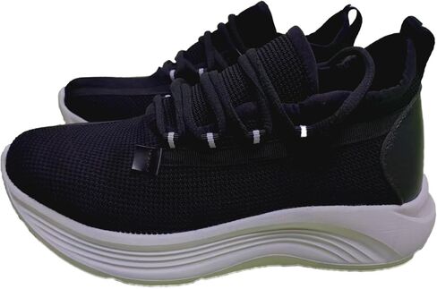 AGUANg Men's and Women's Lightweight Running Shoes - Thickened Breathable mesh Upper, Fashionable Sports Walking Shoes, Adjustable Laces in Saudi Arabia