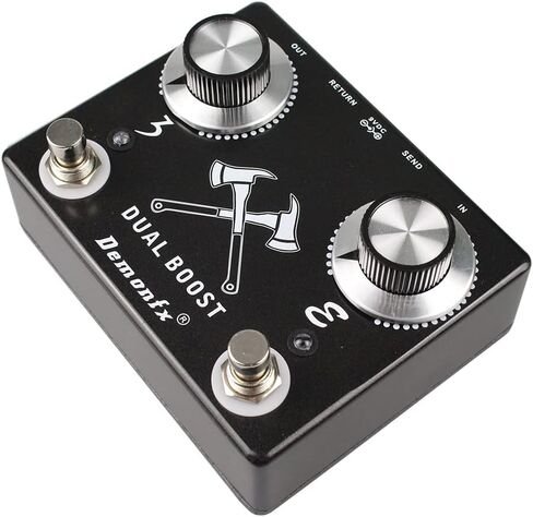 Demonfx Dual Booster with FX Loop Fast US Ship No International Wait Times in Saudi Arabia