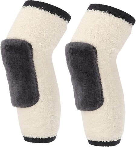 1 Pair Thickened Knee Warmers Three Protectors for Winter for Seniors and Active Use Soft Fleece Lining for Maximum Warmth in Saudi Arabia