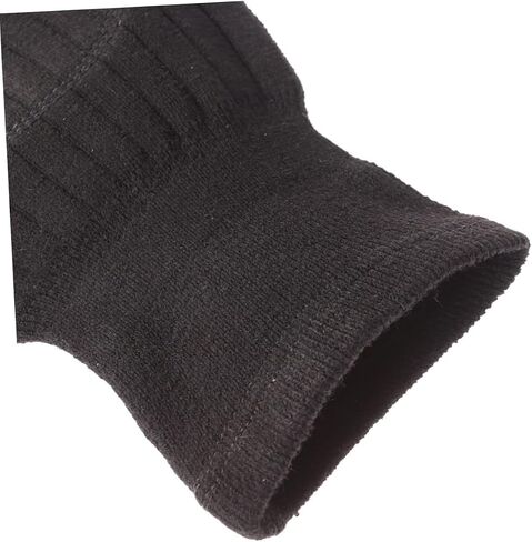 1pair Breathable Wool Knee Warmer for Thicken Elastic Knee Brace Sleeves for Men and Women Cushioned Support for Cold Weather Activities Random Inner Lining in Saudi Arabia