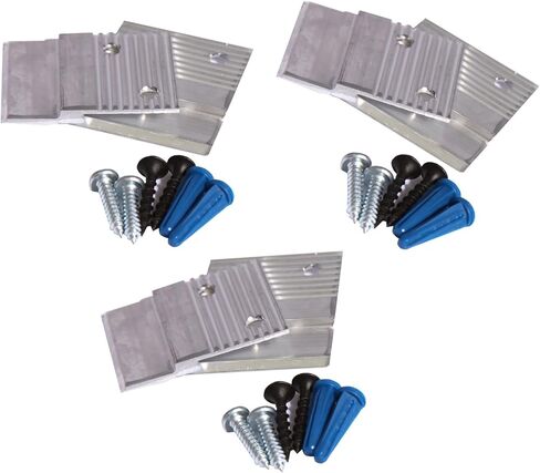 ATS Acoustics Corner Bass Trap، نطاق التردد الكامل، NRC 1.60، 24 بوصة × 48 بوصة × 13 بوصة (رمادي) in Kuwait