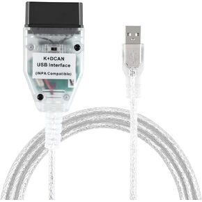 LZLRUN K+CAN K+DCAN Car Diagnostic Tool Cable OBD USB Interface with Switch for BMW with FT232RL NCS Coding Winkfp Tool32 Programing