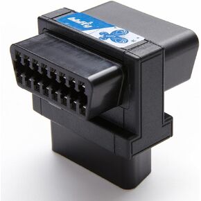 OBD2 Splitter, bbfly-B30 Full 16pin OBDII Port 1 Male Splitter to 2 Female Extension Cable 1.6IN/4CM (B30 1PACK)
