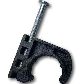 XFITTING J Clamps for 1/2" Pex, Copper, CPVC Tubing ect. Tube Talons with Nail, 26-4-2 (50)