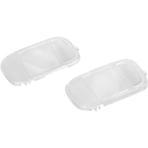 HIMIKI 2 قطعة سقف خريطة قبة غطاء خفيف وحدة تحكم علوية خريطة قراءة مصباح عدسة ضوء 5183271AA 5183270AA 74970 متوافق مع Ram 1500 2500 3500 4500 5500 2002-2010 (حدد) in Kuwait