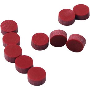 SUPVOX 10pcs Guitar Fretboard Dots Round Fret Inlays Dots Markers for Guitar Ukulele Bass Banjo Mandolin Decorations (Red)