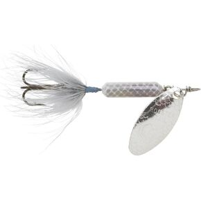 YAKIMA BAIT Wordens Original Rooster Tail Spinner Lure, Gray Minnow, 1/4-Ounce