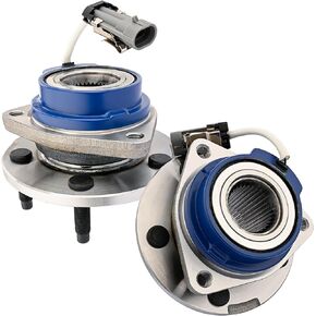 JLEO 513121 Pair(2) Front or Rear Wheel Bearing Hub Assembly Fits for Chevy Impala Monte Carlo Venture,Cadillac DTS Deville Seville,Buick Allure Century Lacrosse,Pontiac Grand Prix,Oldsmobile,Saturn