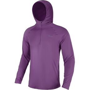 سترة SG Edge للرجال بسحاب 1/4 وأكمام طويلة لصيد السمك والسباحة والحماية من الطفح الجلدي in Kuwait