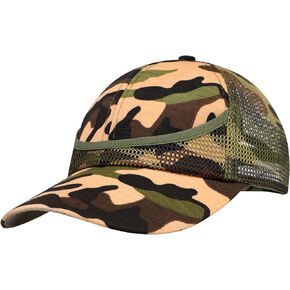 Toddler Baseball Hat for Toddler Boy Girls Kids Adjustable Baseball Cap Camouflage Kids Trucker Hat Beach Sun Hat Mesh Hat