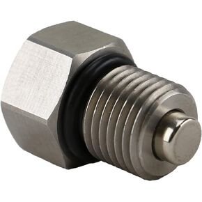 VOTEX - MADE IN USA - DP031 Stainless Steel Engine Neodymium Magnetic Oil Drain Plug fits Harley Davidson/Buell - Part Number 60328-98B / 60328-98A