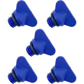 Automotive Authority LLC Mercruiser Manifold Engine Block Drain Plug Kit (Pack of 5) 22-806608A02 & 18-4226
