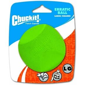 ChuckIt! Dog Erratic Ball (Large, 3-Inch, 1-Pack)