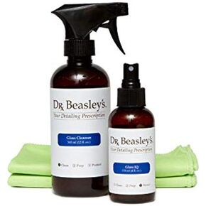 Dr. Beasley's Windshield Polish Prescription, Protects and Cleans Glass Surfaces, Suitable for Spot-Cleaning or Deep Cleaning