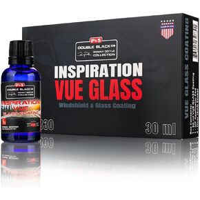 P & S PROFESSIONAL DETAIL PRODUCTS - Inspiration Vue Glass Coating - Creates Hydrophobic Layer; Repels Dirt & Water; Resistant to Chemical and UV Damage; 3D Crosslinking Polymer (30 mL)