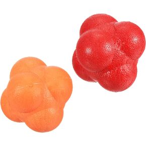 PATIKIL Bounce Reaction Balls Coordination Training Ball Agility Trainer TPR for Speed Reflex