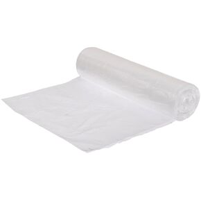 Berry Plastics HR243308N Rhino-X High Density Polyethylene Coreless Roll Can Liner, 12-16 Gallon Capacity, 8 Micron Thick, 33" Length x 24" Width, Natural (Case of 1000)