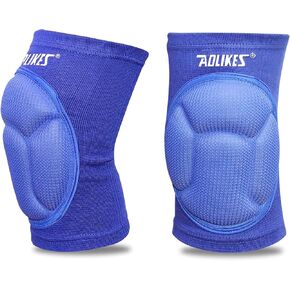 MAIBU Volleyball Knee Pads Thick Sponge Protective Anti-Collision Knee pads Protector Non-Slip Wrestling Dance Knee Pads Support Sleeve for Outdoor Sport (1 Pair)