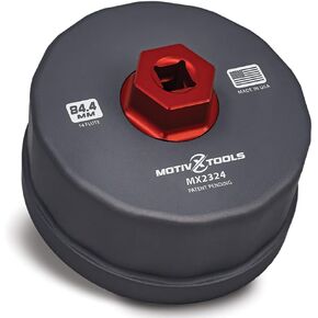 Motivx Tools MX2324-US 84mm 14 Flute Precision CNC Machined Aluminum Oil Filter Wrench Compatible with Mercedes Dodge and Jeep 3.0L Diesel Engines