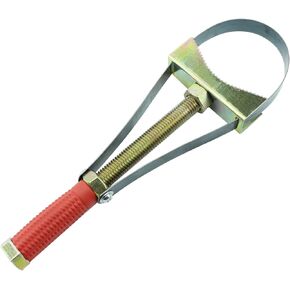EJYTRVT Oil Filter Wrench Removal Tool Heavy Duty Adjustable Strap 9-15 cm Diameter for Truck Excavators