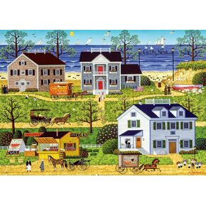 Buffalo Games - Charles Wysocki - Gulls Nest - 500 Piece Jigsaw Puzzle for Adults Challenging Puzzle Perfect for Game Nights - 500 Piece Finished Size is 21.25 x 15.00