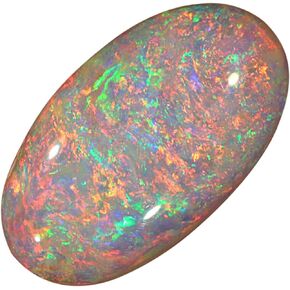 LMDPRAJAPATIS 100% Real Natural Fire Opal Certified Real Ethopian Opal A+1 Grad Quality Loose Beads Gemstone