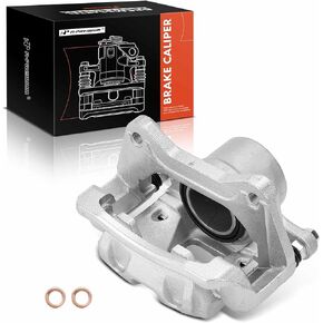 A-Premium Disc Brake Caliper Assembly with Bracket Compatible with Select Hyundai and Kia Models - Sonata 2012-2015, Optima 2011-2016, L4 2.4L - Front Left Driver Side